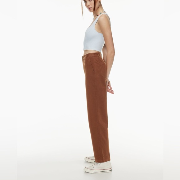 Aritzia Jaden Pant in Epicurean Brown - Size 4 - Picture 6 of 14